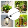 Heavy Duty Deck Hooks for Hanging Plants, Extension, Fence Hook