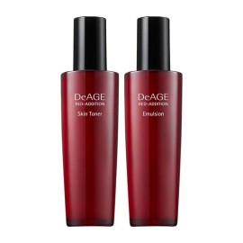 Charmzone Deage Red Edition 2-piece basic set skin 120ml + emulsion 120ml single item / 참존 디에이지 레드 에디션 2종 기초세트 스킨 120ml + 에멀전 120ml 단품