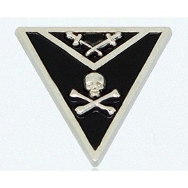 York Rite Knights Templar Member Apron Freemason Masonic Lapel Pin