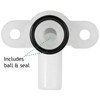 SPARES2GO Pressure Relief Device PRD with Rubber O-Ring Ball Valve