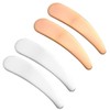 TSUOUKL 4 x Cosmetic Spatulas, Cosmetic Metal Spatula, Make Up