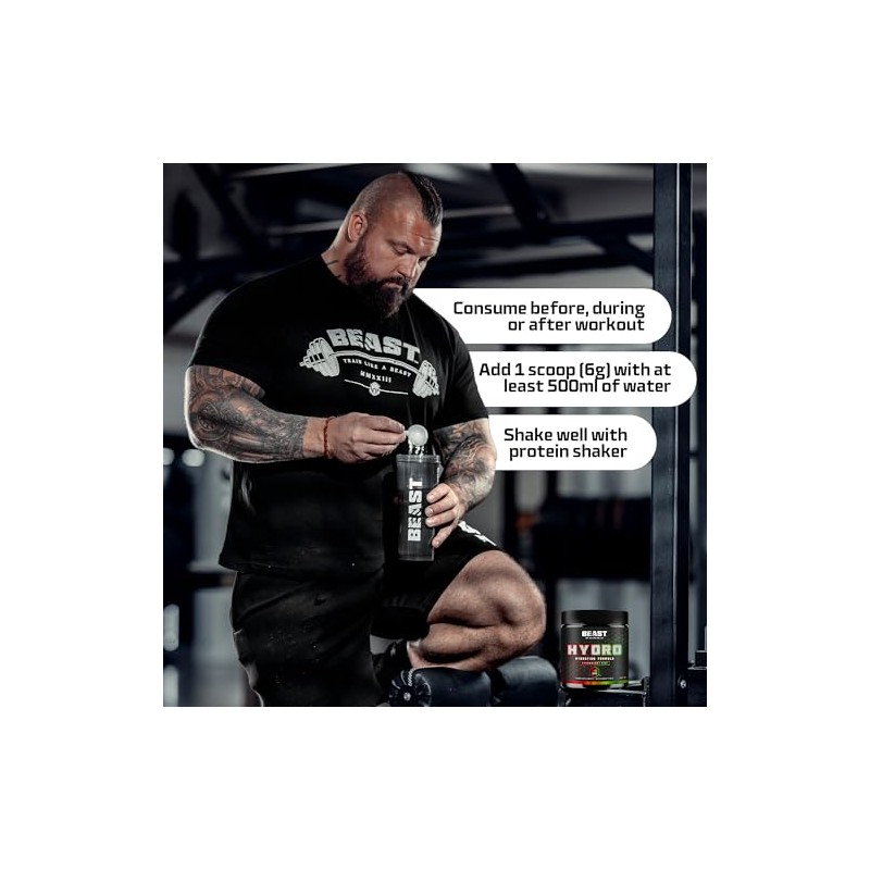 Beast Hydro Electrolytes Powder 60 Servings Keto Electrolyte Drinks for