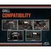 Traeger Grills BAC362 Folding Front Shelf – Steel Grill Accessory