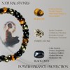 Triple Protection Bracelet for Men/Women – Handmade with Tiger Eye,