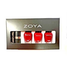 Zoya Nail Polish Quads. Set of 3 Bottles, 1 Lip Stick. *Perfect Holiday Gifts*