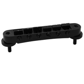 Musiclily Pro 52mm String Spacing ABR-1 Tune-o-matic Bridge Wide Body LP Bridge for Epiphone Les Paul SG Style Electric Guitar, Black