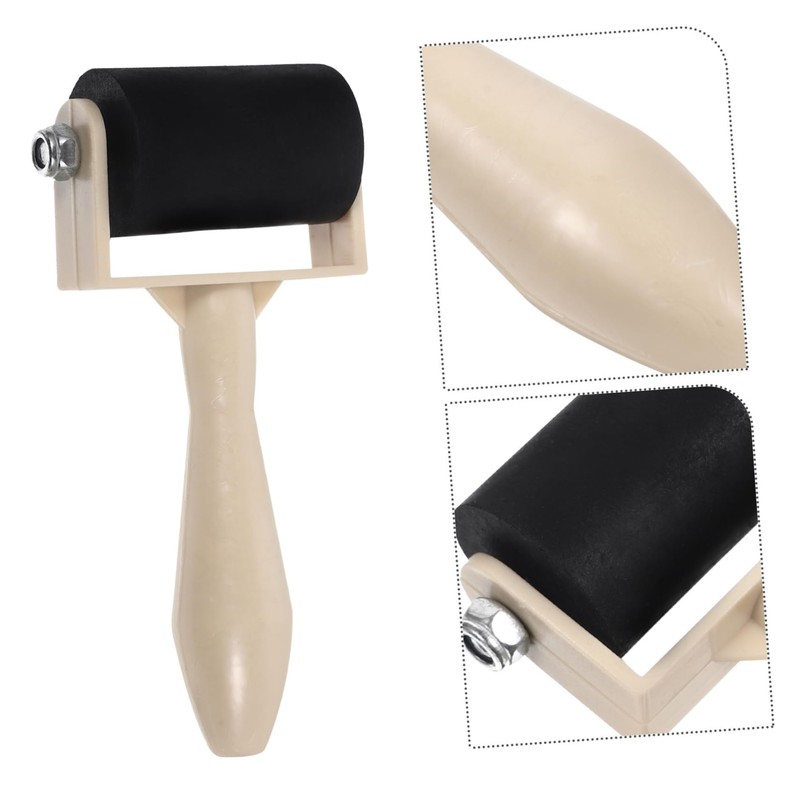 Gadpiparty 5 Pcs Printmaking Roller Ergonomic Ink Roller for Art