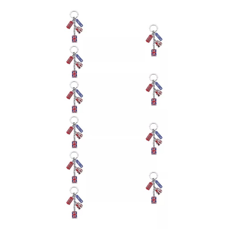 Generic Llavero De Estilo Británico Para Recuerdos De Londres, 10