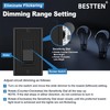 BESTTEN 6 Pack Dimmer Wall Light Switch, Compatible with Dimmable