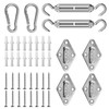 AUMAYCO M5 Awning Mounting Kit, 40 Pieces, Awning Accessories Mounting
