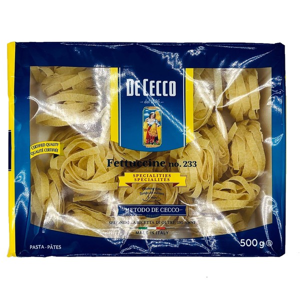 De Cecco - De Cecco Pasta Fettucine Nido #233 Italia 500 gramos