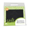 Bamboo Bra Liner 3-Pack XX-Large Black by More of Me