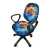ELEDIZI Basketball Office Chair Cover Swivel Office Chair Covers Slipcovers