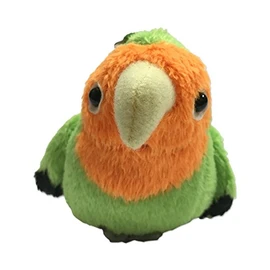 Peach-Faced Lovebird Mascot Strap Whistle with