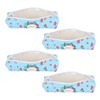 4pcs Crochet Hook Case Waterproof 600D Oxford Fabric Knitting Needle