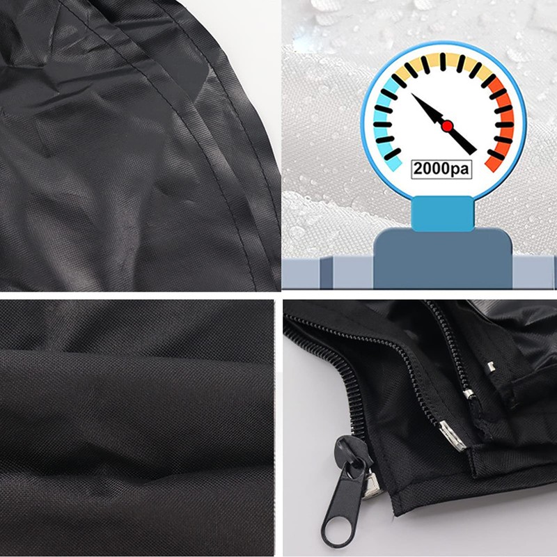 Alomejor Bimini Top Cover, Boat Canopy, Sunshade, Waterproof Replacement Cover