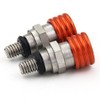 Runfarr Motorcycle Fork Bleeder M4x0.7mm Fork Air Pressure Relief For
