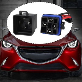 EMSea 1 Set 4Pin Auto Wasserdichter Relais-Kabelbaum IP67 12V 40A 12AWG Geeignet für die Reparatur Elektrischer Systeme Im Auto