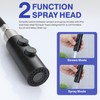 Kablle Bathroom Sink Faucet with Pull Down Sprayer 3 Holes,