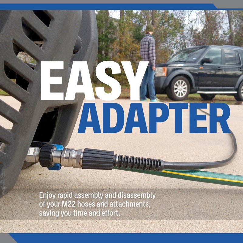 ESSENTIAL WASHER M22 To 3/8 Quick Connect | 5000 PSI