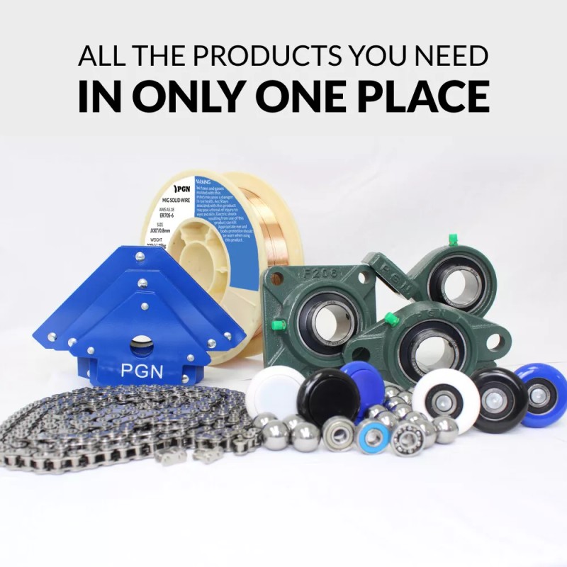 PGN Bearings 1" Inch Chrome Steel Bearing Balls (G25 Precision