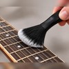 Double-Head Guitar Cleaning Brush for Strings & Fingerboard – Compact