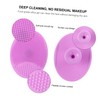 PACKOVE 1 Set Double Sided Silicone Facial Cleaning Tools with
