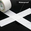 BOMEI PACK Duct Tape Heavy Duty, White 2 Pack 9
