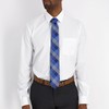 Haggar Men's Buffalo Check Pattern Self-Tie Necktie