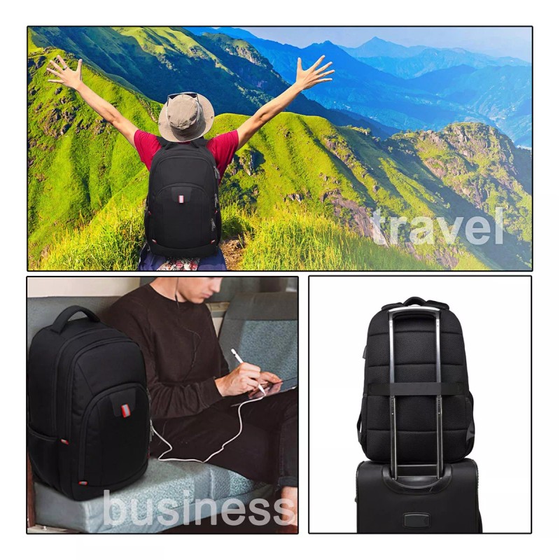 Wowomart XW0100 Mochila para portátil 17 pulgadas Mochila escolar impermeable
