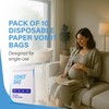 JFA Medical Disposable Travel Sick/Vomit Bags – Pack of 10