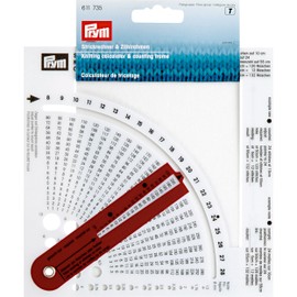 Prym PRYM_611735-1 Knitting Calculator, White