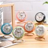 Tetino Tetino Analog Alarm Clocks,Retro Backlight Cute Simple Design Small