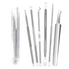 Fangze Blackhead Remover Tool Kit - 6pcs Pimple Popper Tool