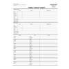 Blank Two-Sided Family Group Sheets for Genealogists (7-Pack) | Archival-Quality