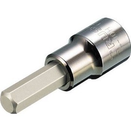 TRUSCO(トラスコ) ヘキサゴンソケット 6mm (差込角12.7mm) T4-06H