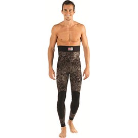 Cressi Men's Tracina Premium Neoprene 3.5mm Spear Fishing Pants, Camouflage DDSP, L/4