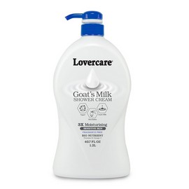 LoverCare Goat’s Milk Shower Cream Sensitive Skin 1.2 Litres