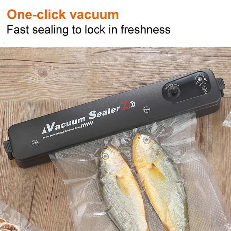 Household Packaging Machine Automatic FoodPreservation Vacuum Sealer Snack Sealing Machine