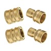 M MINGLE Garden Hose Quick Connect Fittings, 3/4 Inch GHT