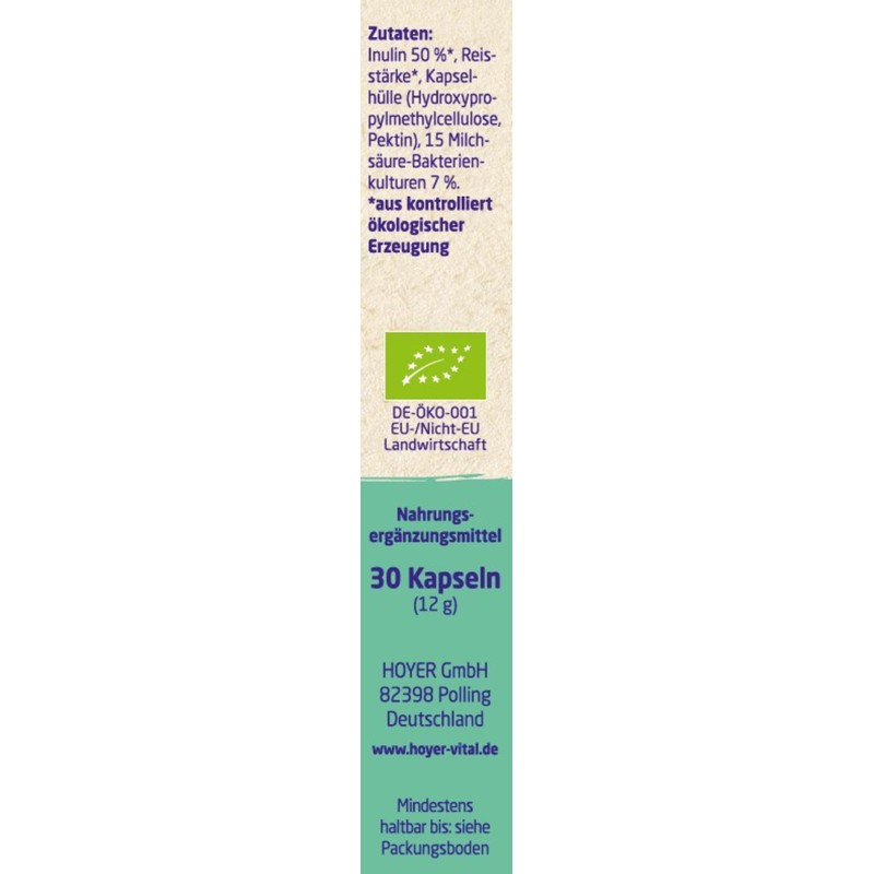 HOYER Regaflor-PRO Organic Capsules 30 Capsules