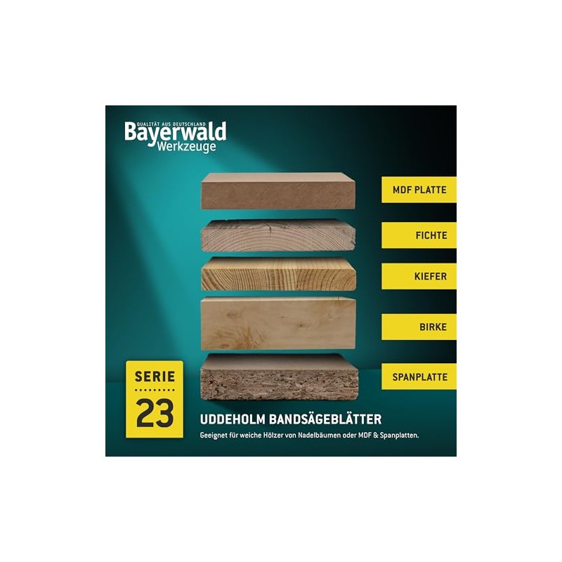 Bayerwald Uddeholm Band Saw Blade 1425 x 8 x 0.4