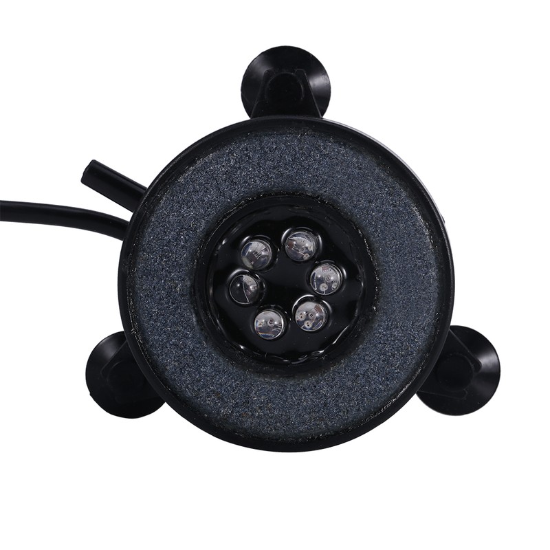 New LED Submersible Air Bubbles Aquarium Light Colorful Fish Tank