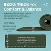 Retrospec Solana Yoga Mat 1/2" Thick w/Nylon Strap for Men
