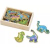 Melissa Doug Dinosaurios Imanes Madera Niño Niña 20 Pzas 3+