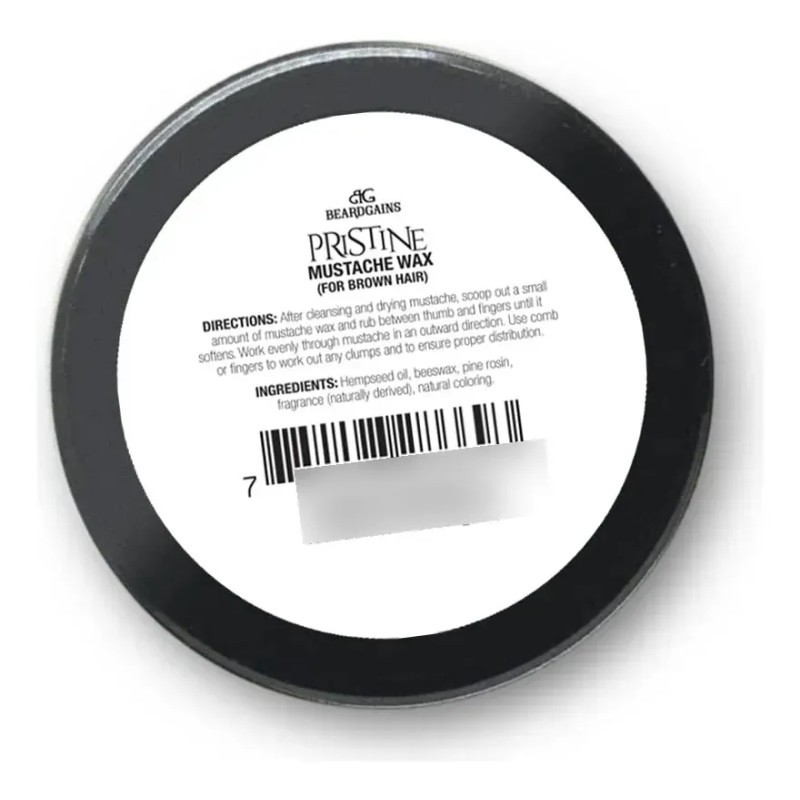 Cera Para Bigote Beard Gains Pristine Scent De Fijación Fuer