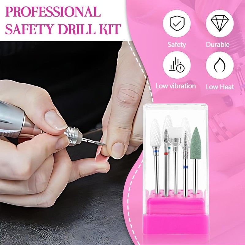 VONJUMA 7 Pcs Nail Cutter Attachments Tungsten Carbide Nail Cutter