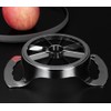 Roysmart Apple Slicer, Stainless Steel, 8 Blades, Apple Slicer for