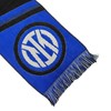 Inter, Sciarpa Jacquard dedicata al giocatore Nicolò Barella, 100% Acrilico,
