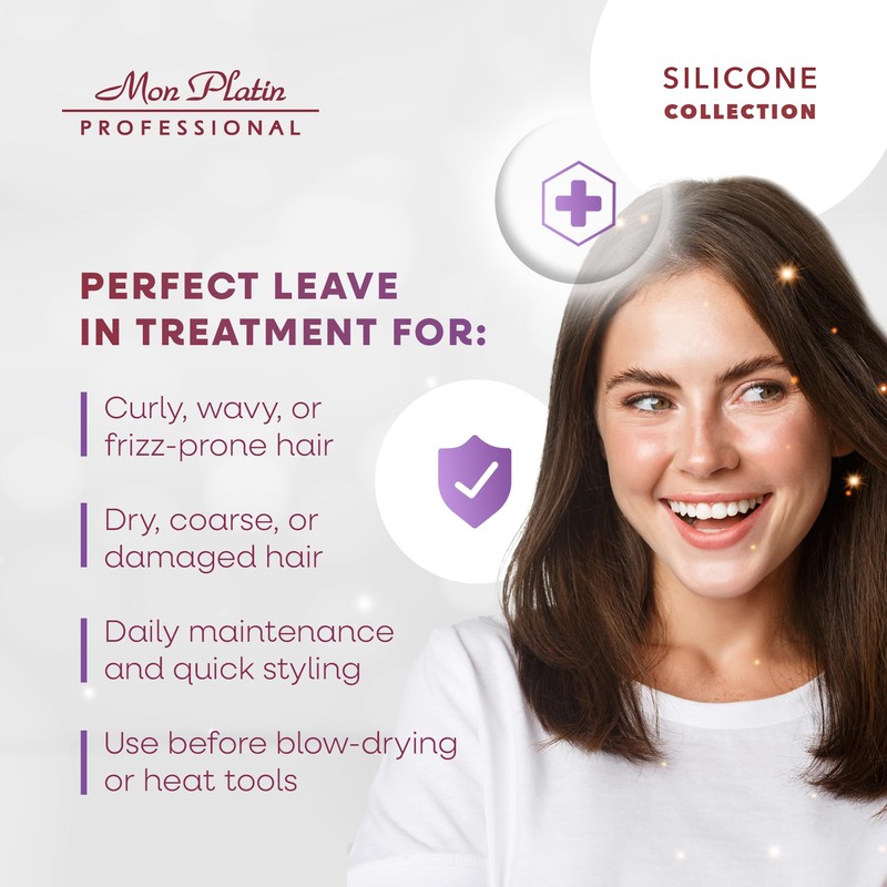 Mon Platin Silicone Hair Cream – Leave-In Detangler & Moisturizer